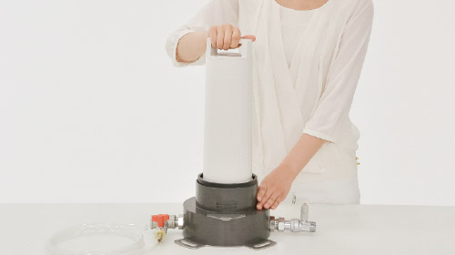 浄水器アノアのカートリッジ交換、お住まいの環境によっては早めの交換が必要なことも?!